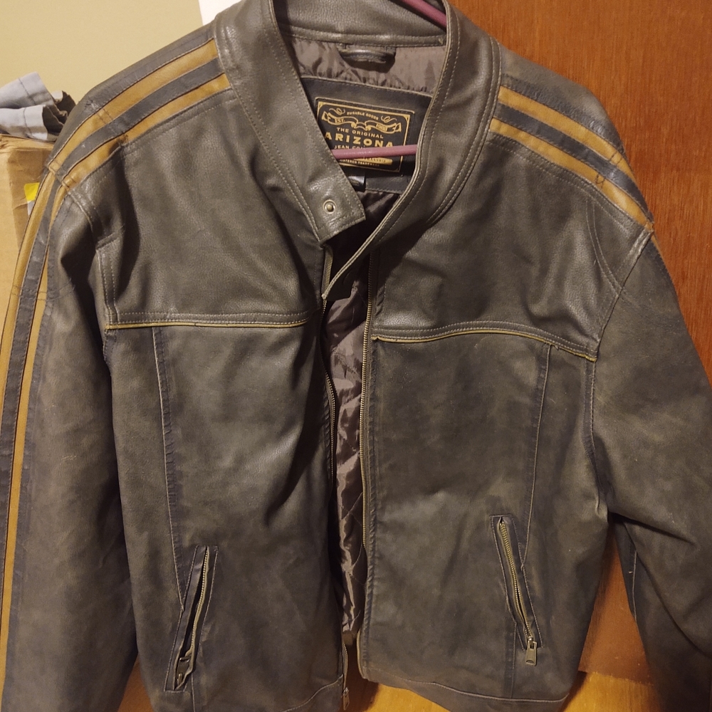 Men's Arizona Leather coat XL